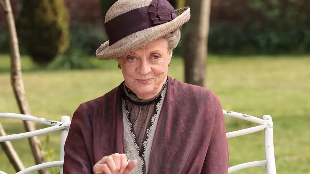 La emotiva despedida entre Maggie Smith y su compañero de "Downton Abbey".