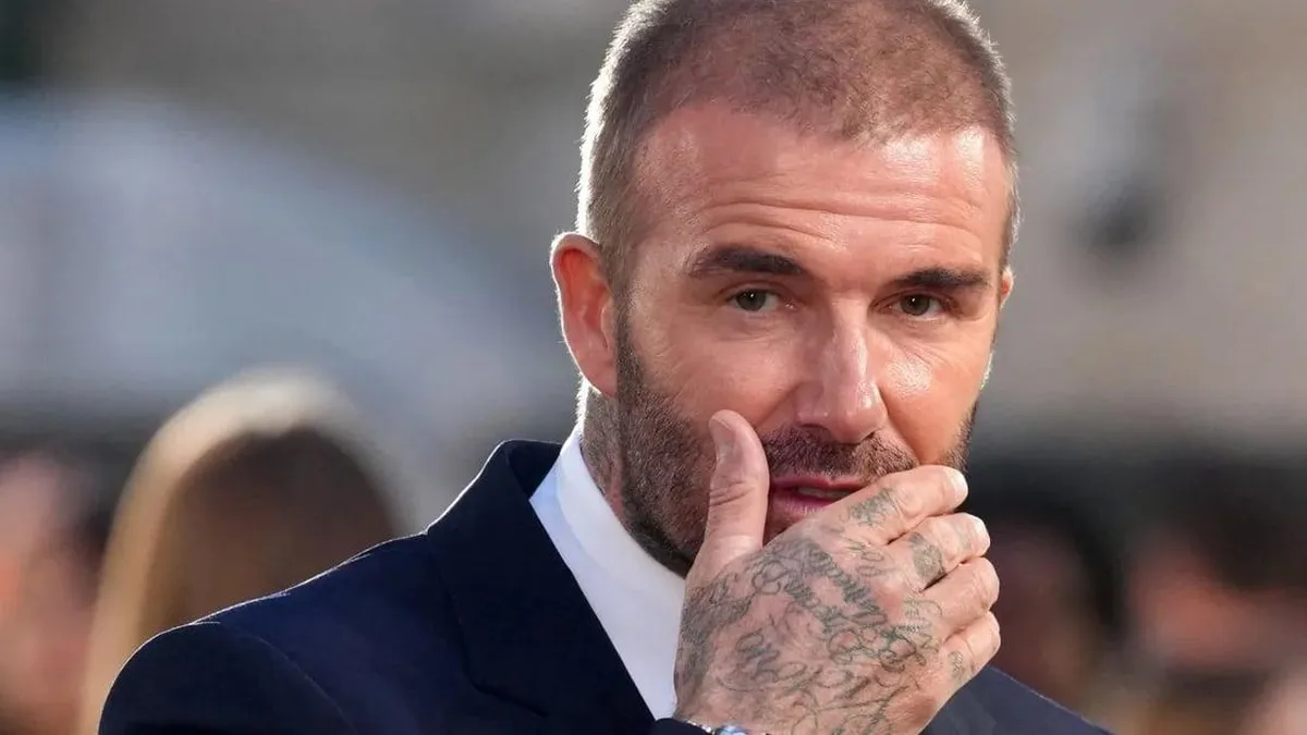 David Beckham revela que "odia cada momento" de su documental en Netflix.