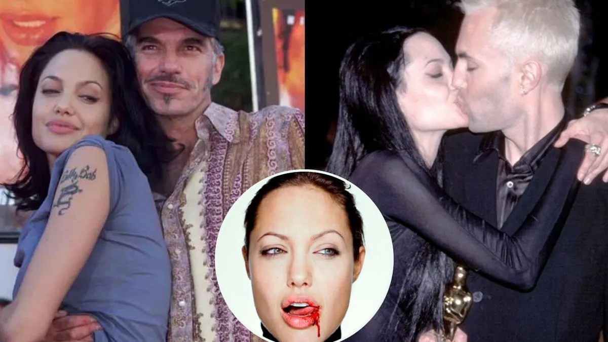 Explora la vida intensa y controvertida de Angelina Jolie en su juventud.