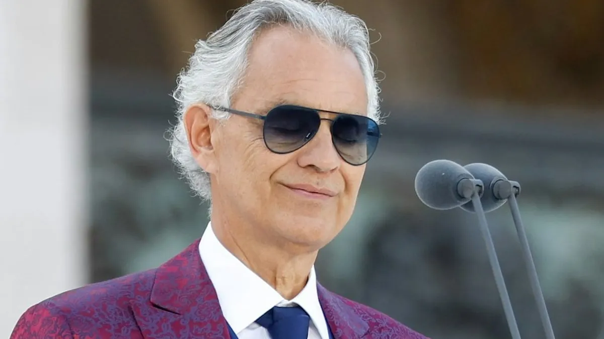 Andrea Bocelli recuerda el doloroso accidente que cambió su vida en el internado.