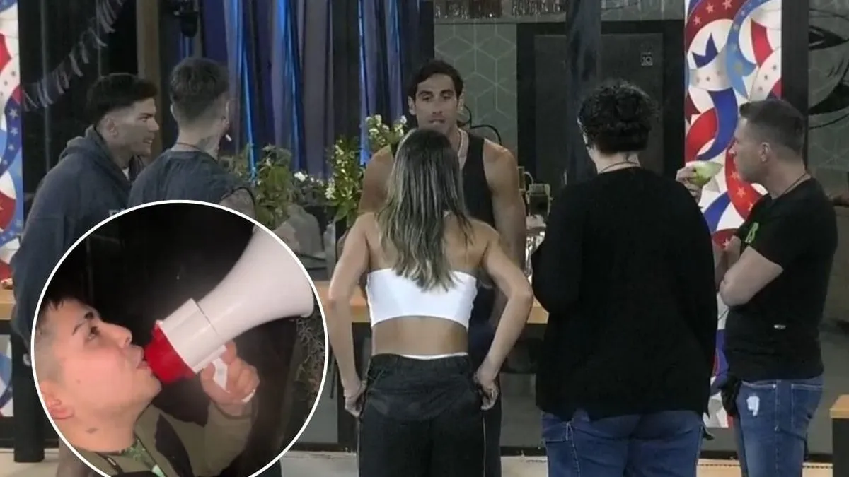 Intenso momento en Gran Hermano: gritos desde el exterior y advertencia a un participante. Intenso momento en Gran Hermano: gritos desde el exterior y advertencia a un participante.