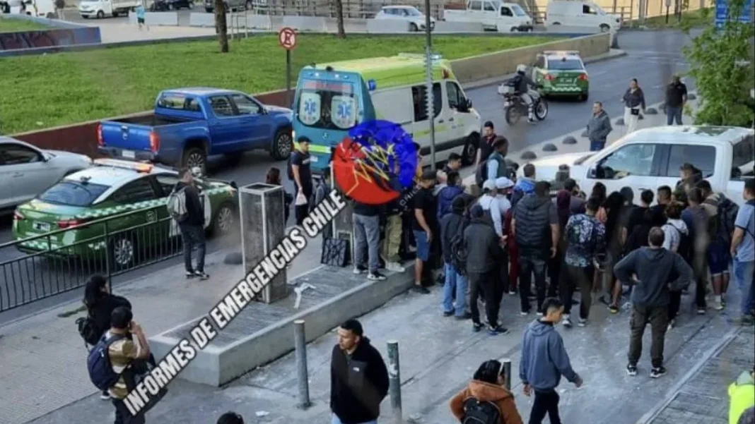 Tragedia en Estación Central: niña de 4 años fallece tras caer del piso 27.