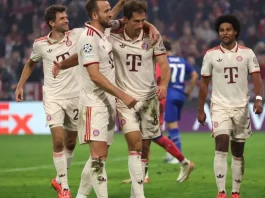 Bayer Münich hace historia en la Champions: 9 goles al Dinamo Zagreb en un partido épico.