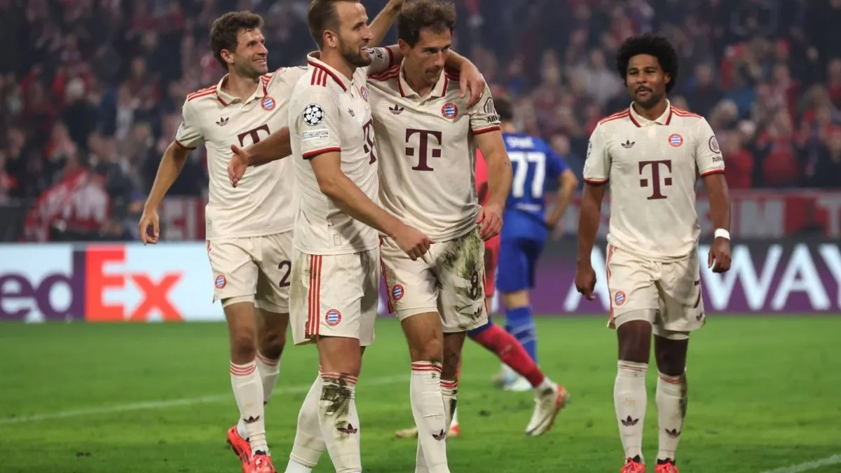 Bayer Münich hace historia en la Champions: 9 goles al Dinamo Zagreb en un partido épico.