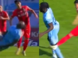 Darío Osorio desata la polémica en Dinamarca con una feroz patada y expulsión.