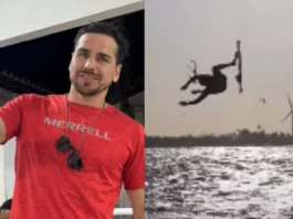 Pangal Andrade vive un momento de tensión tras una caída en Brasil. ¡Mira el video!