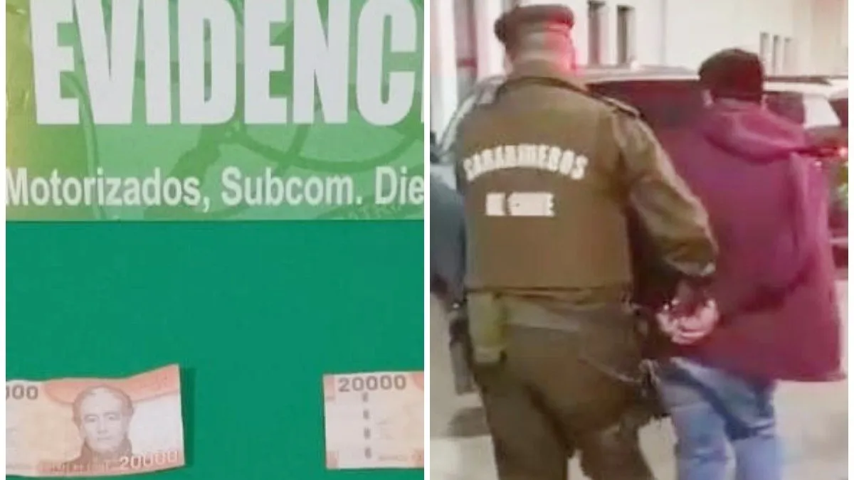 Detenido en Rancagua por manejar sin licencia y ofrecer soborno a Carabineros. Detenido en Rancagua por manejar sin licencia y ofrecer soborno a Carabineros.
