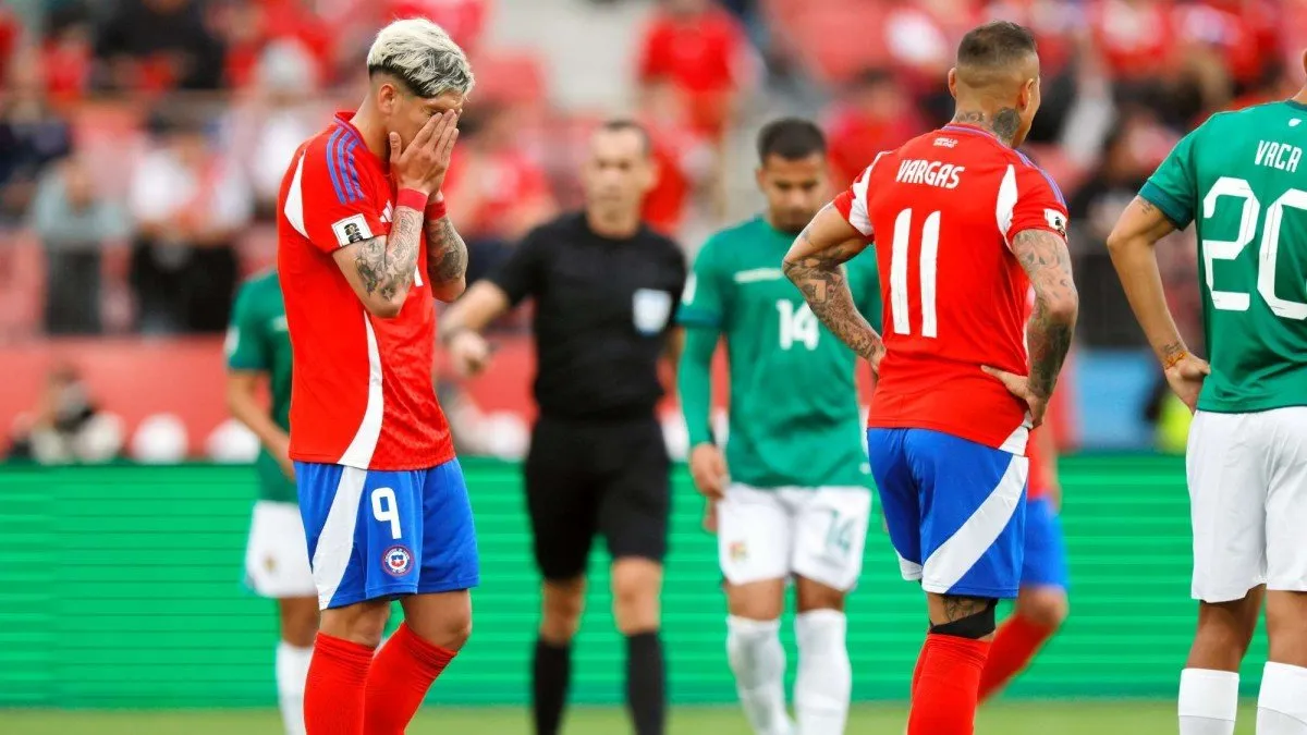 Chile sucumbe ante Bolivia y pone en riesgo su clasificación al Mundial.