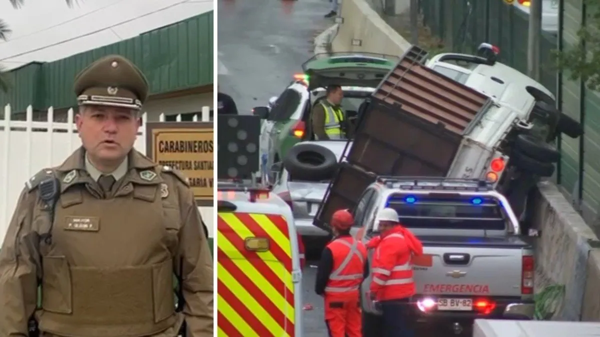 Carabineros se pronuncian sobre el accidente de hinchas de Colo Colo tras arengazo.