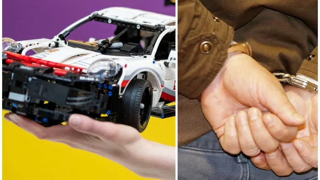 Detenidos por robar un auto de juguete: prisión preventiva en Los Ángeles.