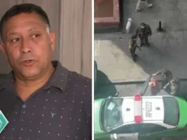 Víctima denuncia agresión con balines desde un edificio en Santiago; el agresor fue detenido.