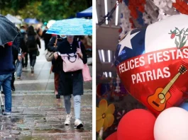 Se espera un sistema frontal que podría traer lluvia este 18 de septiembre.