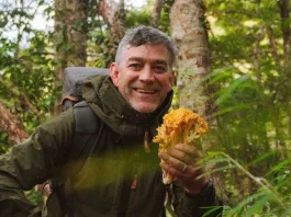 Felipe Braun explora la naturaleza en su nuevo programa de TV en el sur de Chile.