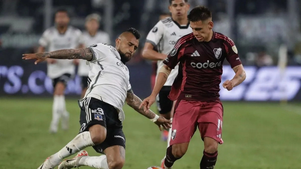 Arturo Vidal lanza una chicana que desata la furia de los hinchas de River.