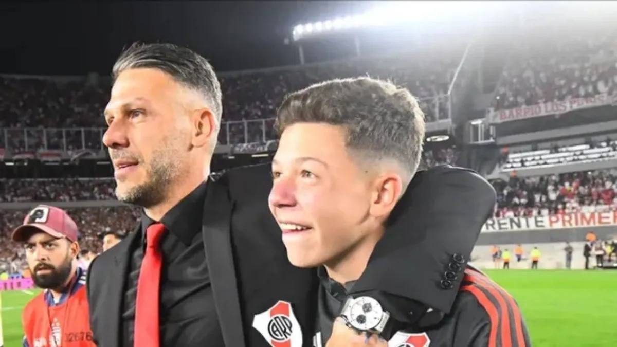 El hijo de Demichelis elige su camino tras la salida de su padre de River Plate.