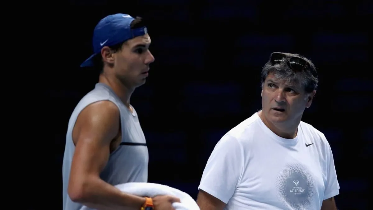 Toni Nadal comparte su perspectiva sobre la grandeza de Rafael Nadal en el tenis.