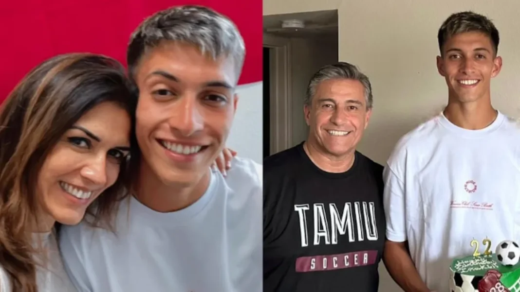 Fernando Solabarrieta e Ivette Vergara se reúnen en EE. UU. para visitar a su hijo.