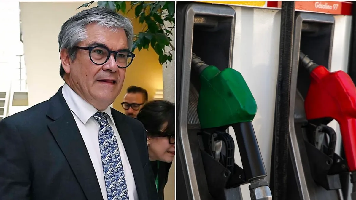 Ministro Mario Marcel anuncia significativa reducción en precios de combustibles y parafina.