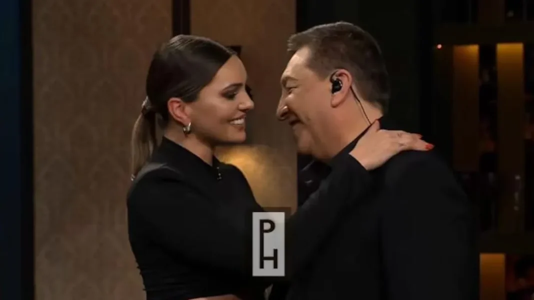 Julio César Rodríguez responde con humor a rumores de romance con Faloon Larraguibel.