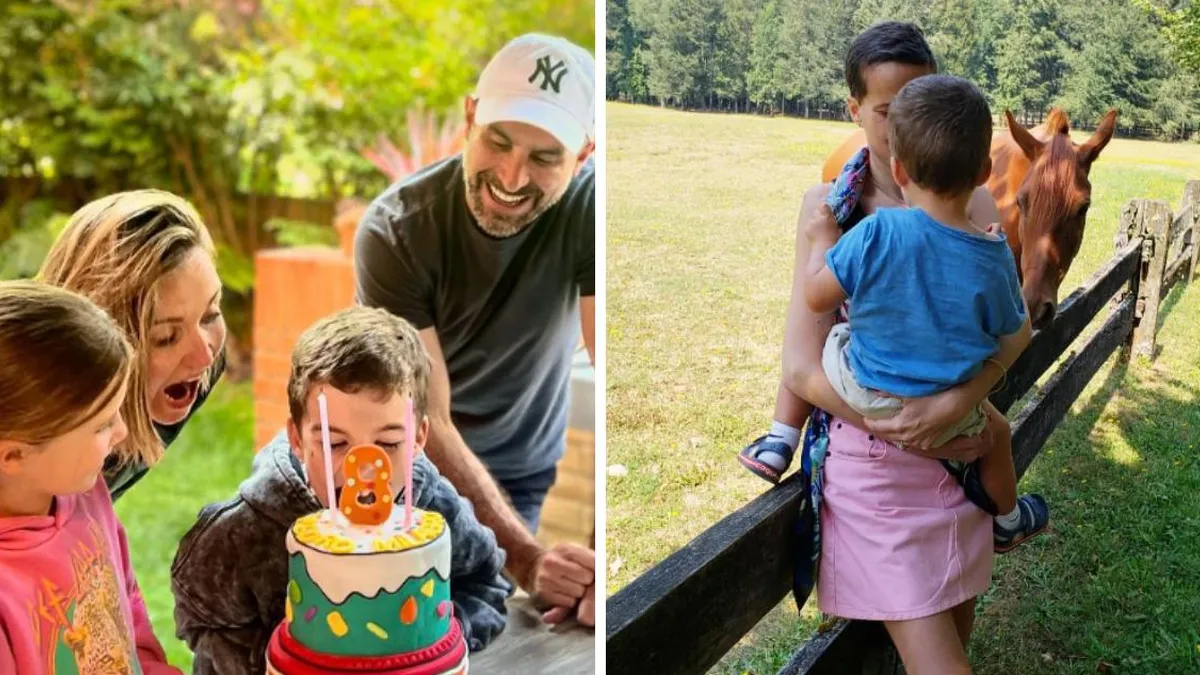 Celebrando 8 años de amor: "Tu mamá te mira orgullosa desde el cielo".