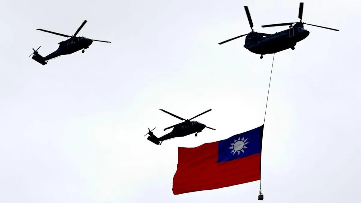 Taiwán refuerza su defensa ante las recientes maniobras militares de China. Taiwán refuerza su defensa ante las recientes maniobras militares de China.