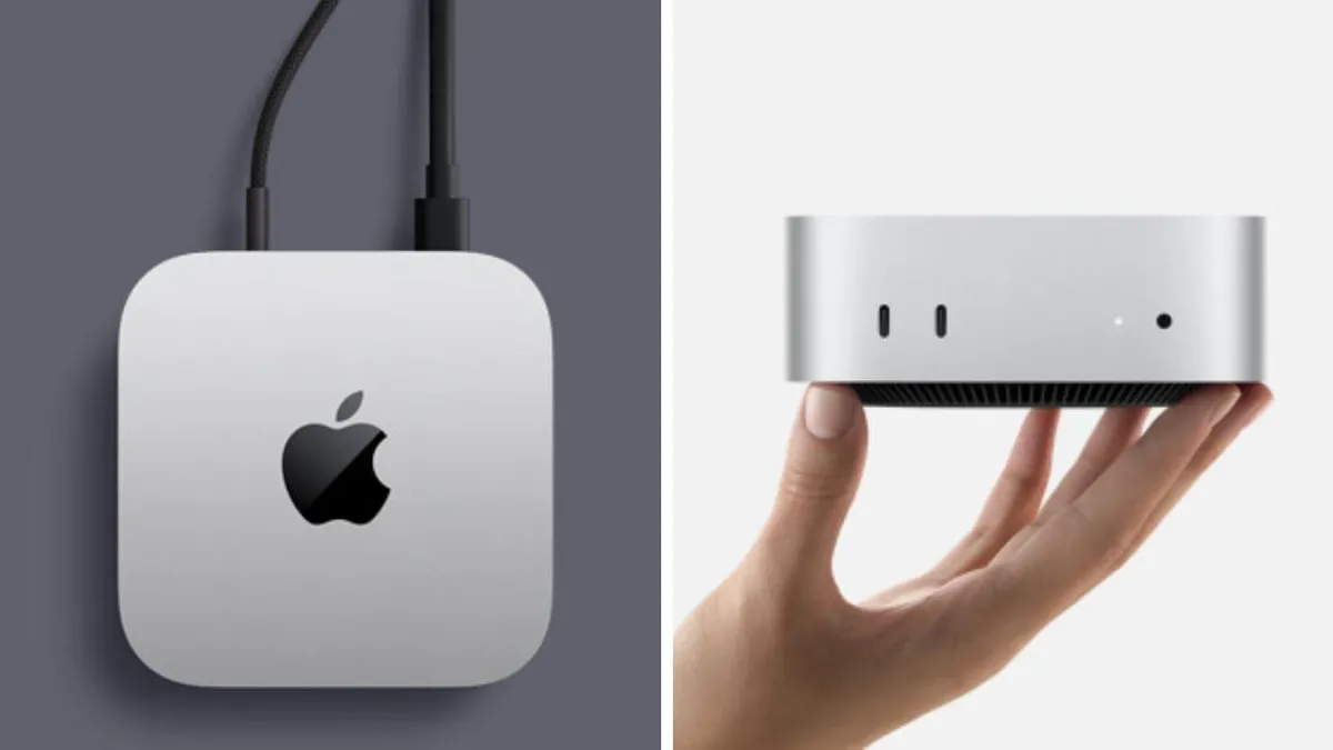 Apple presenta el nuevo Mac mini: potencia y diseño compacto en un solo equipo.