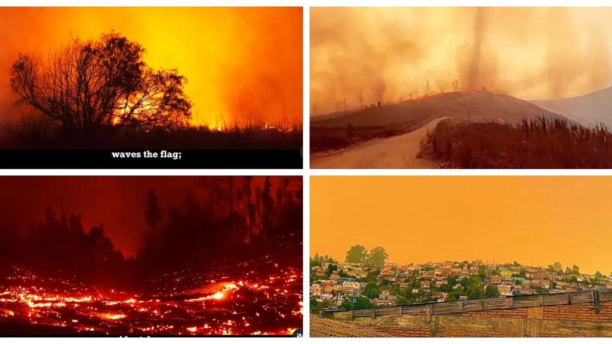 Penquista evoca el oscuro humo que cubrió Concepción en 2023 en un videopoema. Penquista evoca el oscuro humo que cubrió Concepción en 2023 en un videopoema.