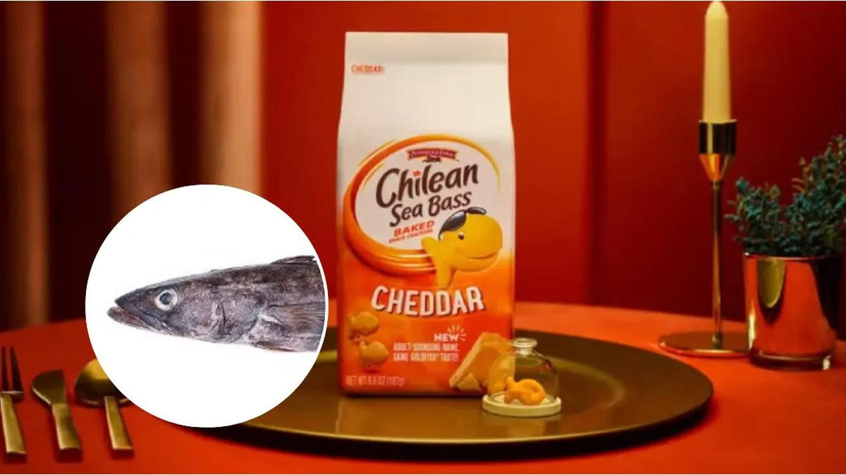 El popular snack infantil de EE.UU. ahora se llama "bacalao chileno".