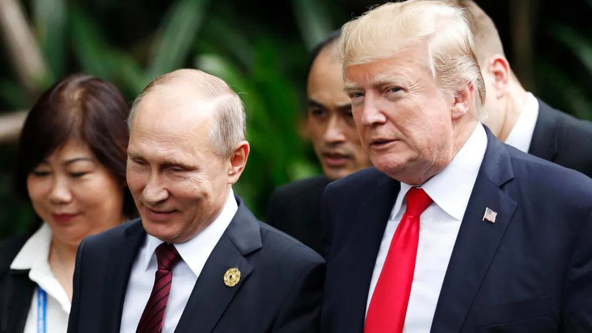 Trump advierte a Putin sobre posibles ataques a Moscú si invade Ucrania.