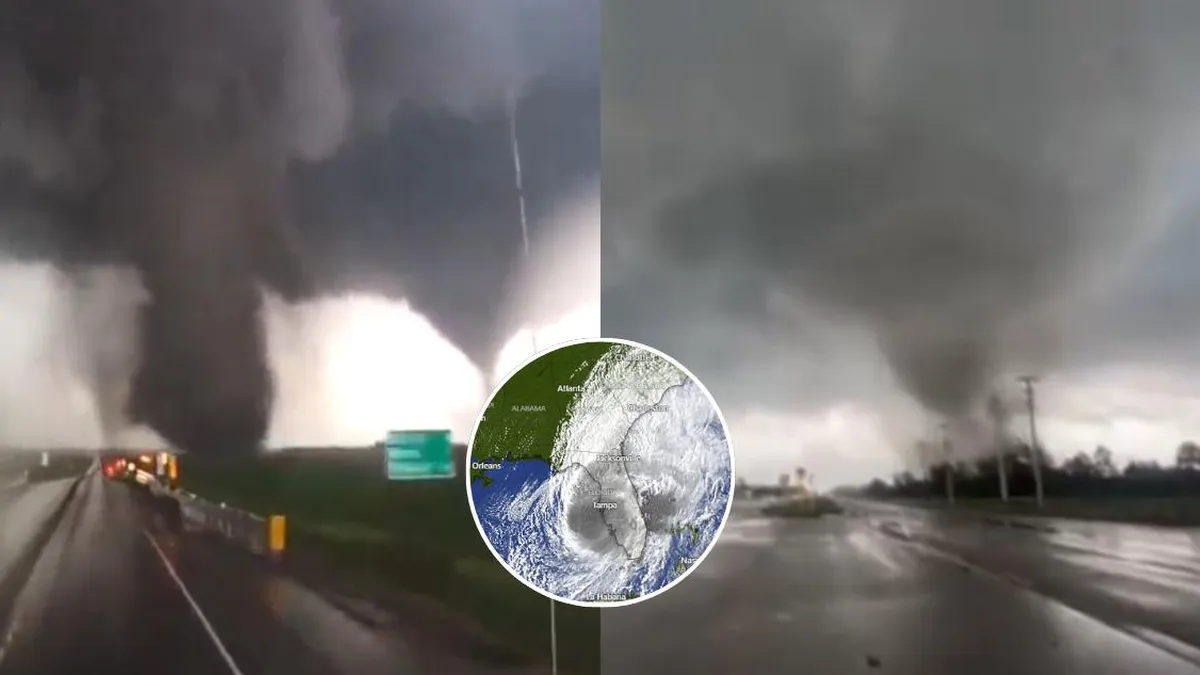 Huracán Milton se intensifica y genera tornados en su camino hacia Florida. Huracán Milton se intensifica y genera tornados en su camino hacia Florida.