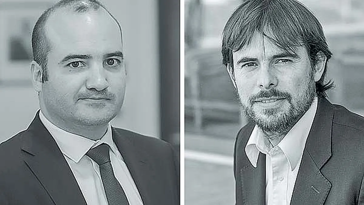 Andrés Sansone y Rodrigo Wagner