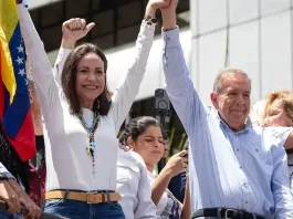 Machado y González Urrutia celebran la prórroga de la misión de la ONU en Venezuela.