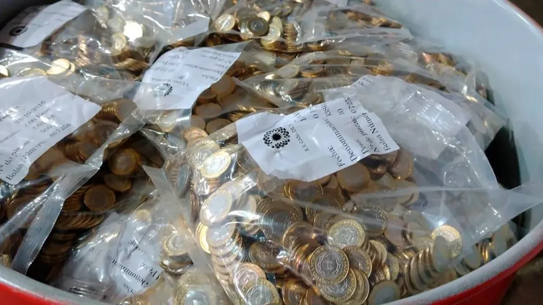 El BCRA remata 1.500 tambores de monedas