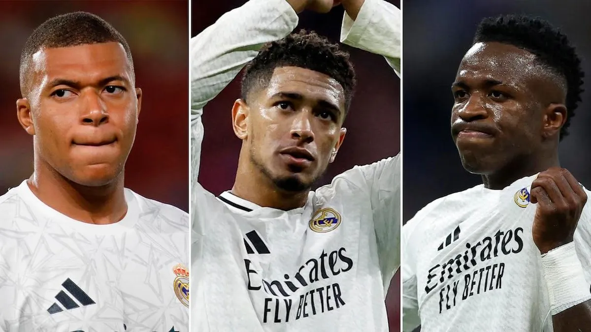 El conflicto en el Real Madrid: Bellingham y su enojo con Vinicius tras la llegada de Mbappé. El conflicto en el Real Madrid: Bellingham y su enojo con Vinicius tras la llegada de Mbappé.