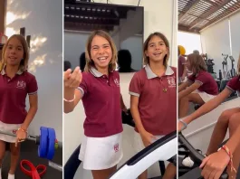 Las hijas de Cinthia Fernández brillan en el gimnasio con consejos saludables.