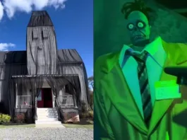 Descubre la mansión de Beetlejuice: un lugar de ensueño para los fanáticos.