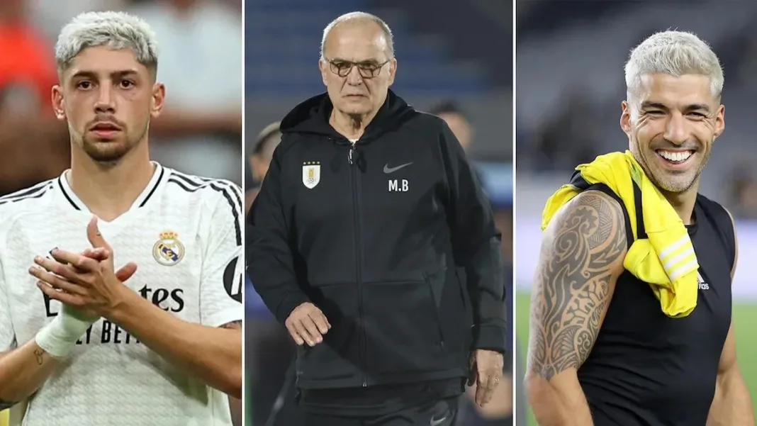 Federico Valverde apoya a Luis Suárez: 