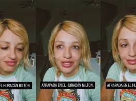 Lorena Miki enfrenta el huracán Milton: su lucha por no regresar a Chile.