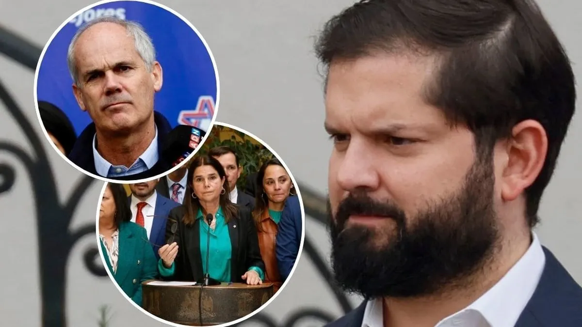 Desconocida feroz: RN enfrenta la acusación constitucional contra Boric.