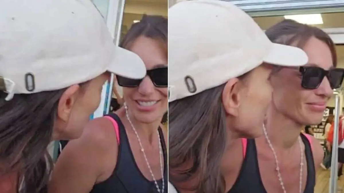 Pampita enfrenta un inesperado comentario de un fan tras su reciente quiebre amoroso. Pampita enfrenta un inesperado comentario de un fan tras su reciente quiebre amoroso.