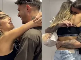 Amor de verdad: La Chama llega a Chile y espera a Manuel en el Aeropuerto de Santiago.