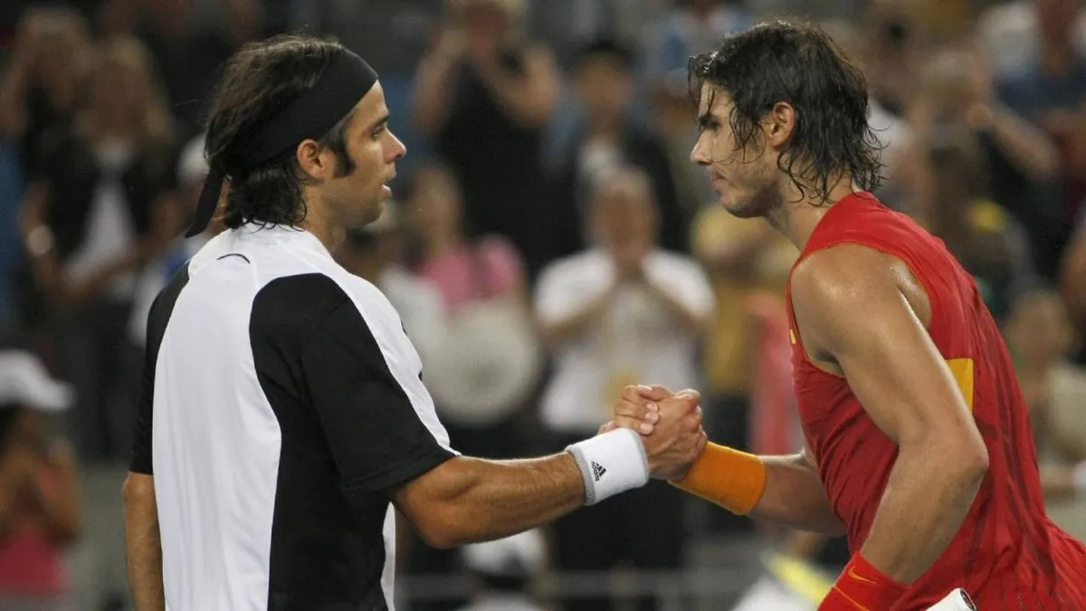 Fernando González reflexiona sobre el legado de Nadal y sus enfrentamientos históricos. Fernando González reflexiona sobre el legado de Nadal y sus enfrentamientos históricos.