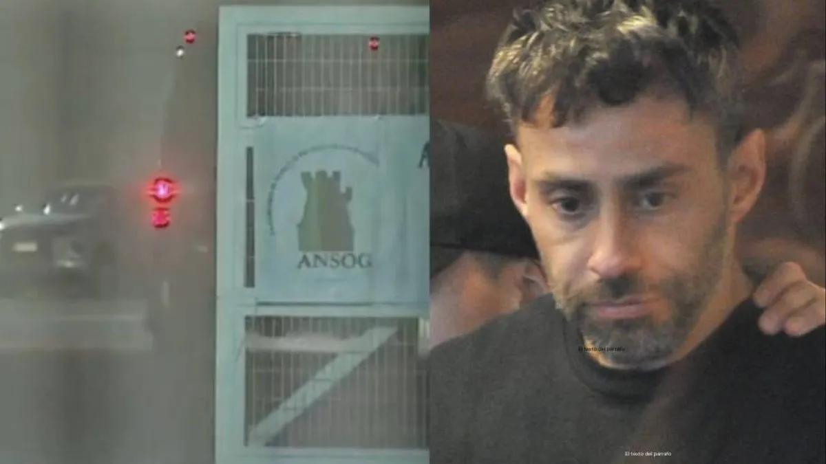 Jorge Valdivia ingresa a la cárcel de Rancagua