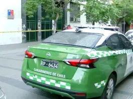 Guardias amarrados 11 horas tras intento de robo a cajero automático en Santiago.