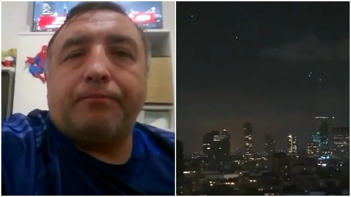 Un chileno relata su experiencia en un búnker durante el bombardeo en Israel.