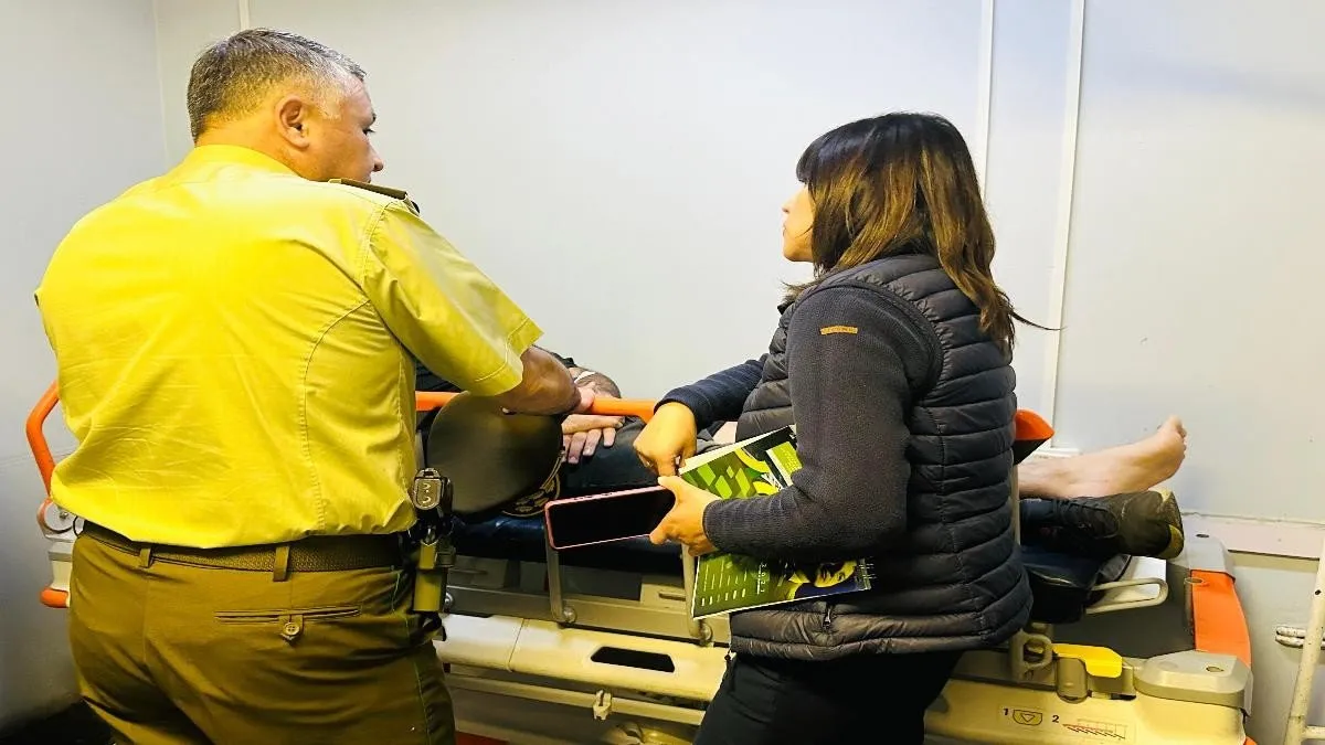 Carabinero herido en Valparaíso durante operativo por vehículo robado. Carabinero herido en Valparaíso durante operativo por vehículo robado.