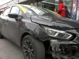 Un taxi no autorizado es retirado en el barrio Meiggs tras confusión.