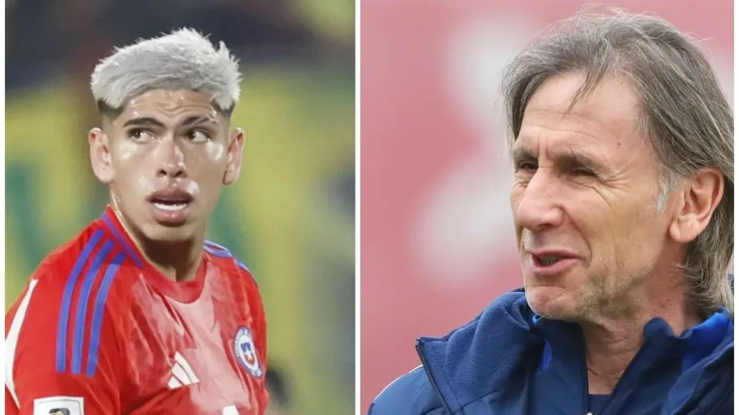 Ricardo Gareca sorprendido por la salida de Carlos Palacios de la selección chilena.
