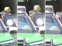 Jorge Valdivia es trasladado al Centro de Justicia tras su salida de la comisaría.