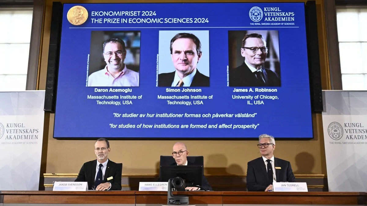 Los ganadores del Nobel de Economía analizan el impacto de las instituciones en la prosperidad.